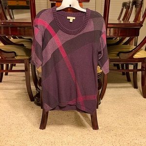 Burberry Purple Sweater L/M